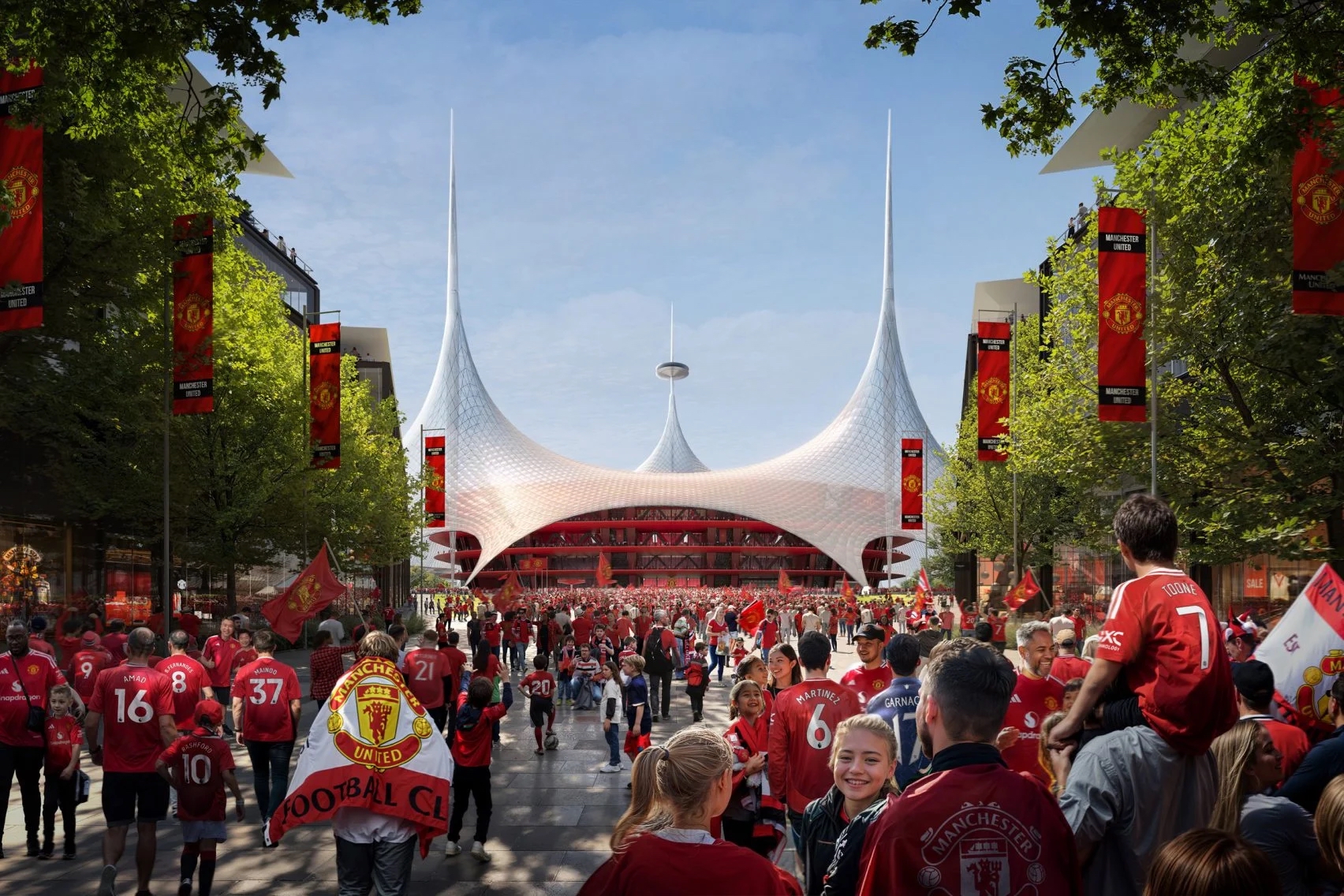 Manchester United to Build New 100,000-capacity stadium