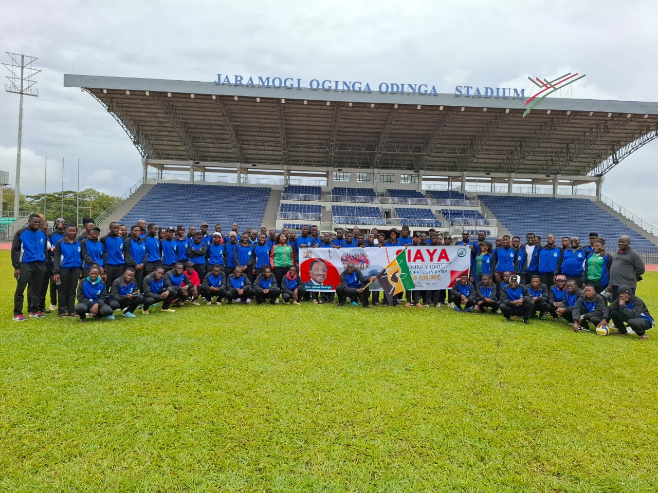 Angeline Oduor Flags Off Participants for 10th KYISA Games in Homabay
