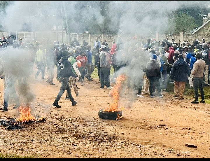 Natembeya Arrest Sparks Fresh Protests in Kitale
