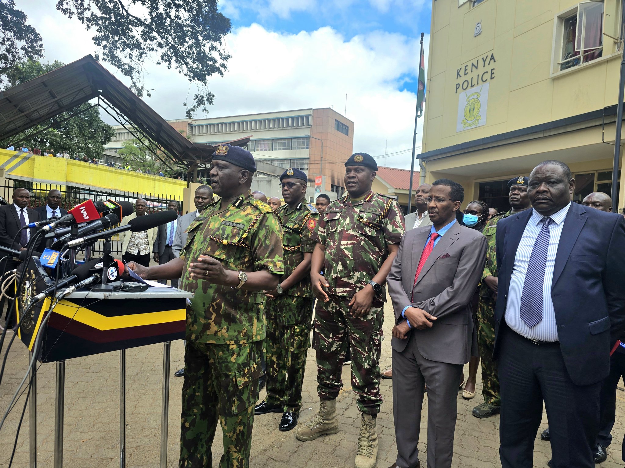 Breaking: IPOA on Fact-finding Mission at Central Police Station