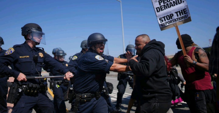 A Curfew and Arrests in LA after 5 Days of Protest