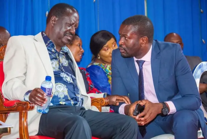 Raila Says Edwin Sifuna is Mouthpiece of ODM Party