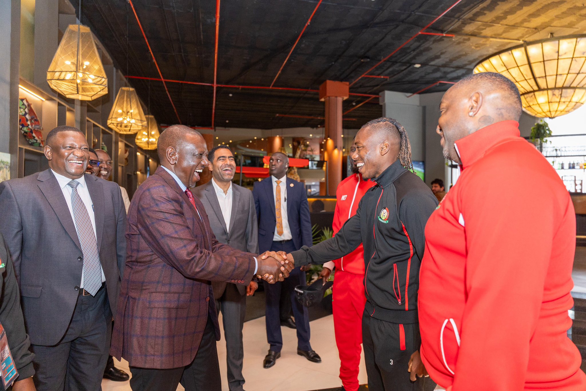 Ruto Pledges KSh2.5 Million and a House to Harambee Stars Players for Wins