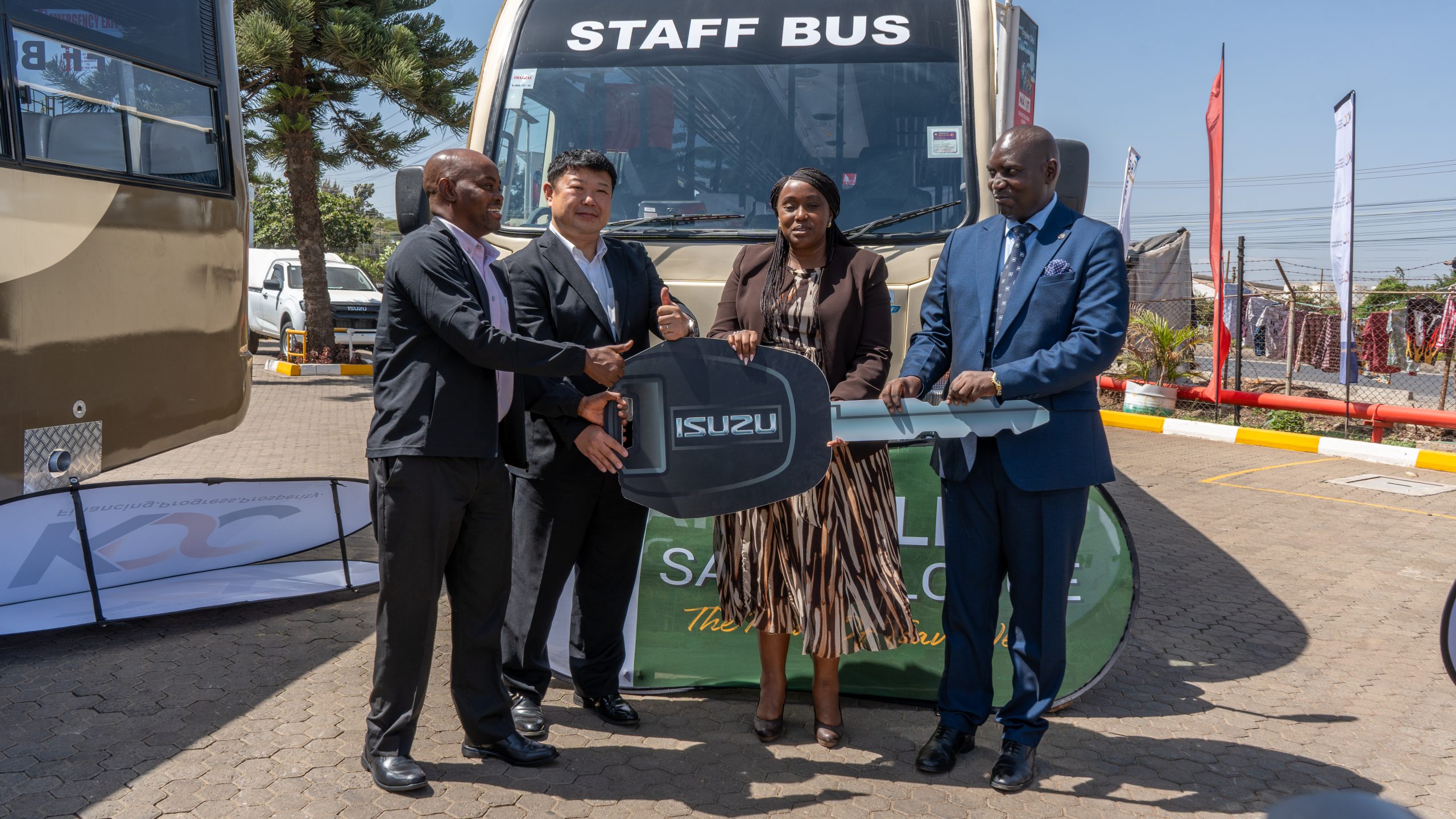 KSLH Rolls Out New Isuzu Buses to Boost Operations at Tsavo Safari Lodges