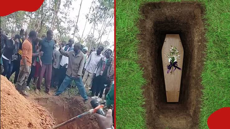 Screams Witnessed as Kenyan Father is Caught Dancing on Top of his Daughter’s Grave