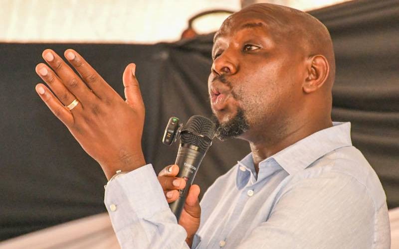 MPs Behind Goon Culture, Kipchumba Murkomen Reveals